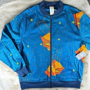 Marvel Black Panther Reversible Bomber Jacket Men's L Disney Parks Exclusive NWT